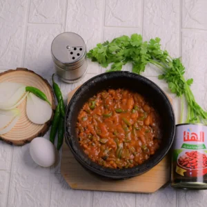 علبه فاصوليا حمراء