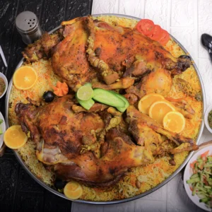 ذبيحه مندي مع الرز